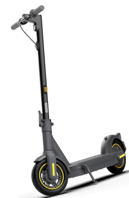 Segway Ninebot Max GD30D II E-Scooter mit Straßenzulassung, 65 km Reichweite und 20 km/h Höchstgeschwindigkeit in einem robusten Design.